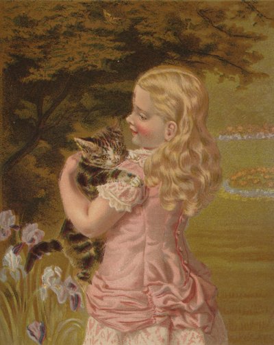 Sevgi Dolu Dostlar (chromolitho) by English School