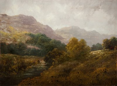 Ova Manzarası by English School