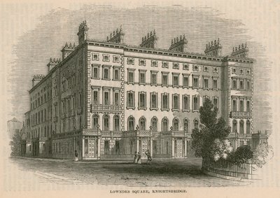 Lowndes Meydanı, Knightsbridge, Londra by English School
