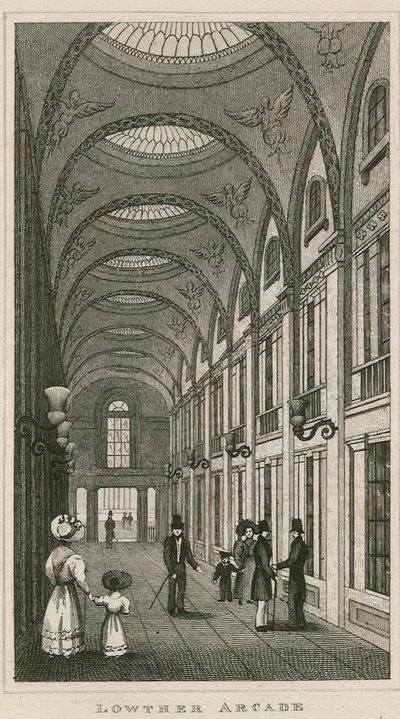 Lowther Arcade, Strand, Londra by English School