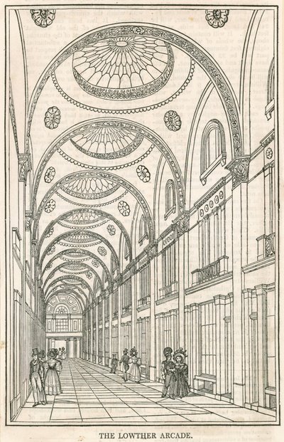 Lowther Arcade, Strand, Londra by English School
