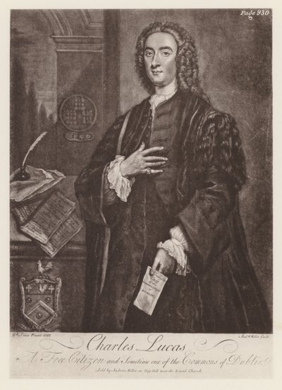 Lucas, Charles (taş) by English School