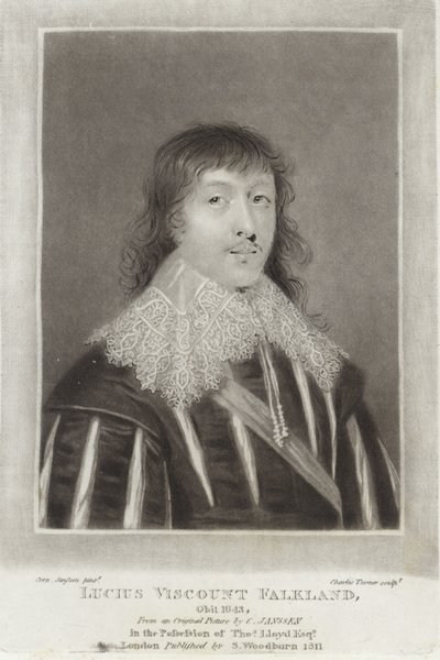 Lucius Vikont Falkland by English School