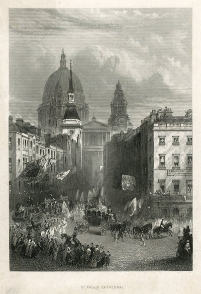 Ludgate Tepesi by English School