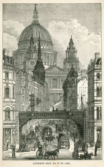 Ludgate Tepesi by English School