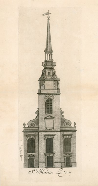 Ludgate Tepesi, Aziz Martin Ludgate by English School