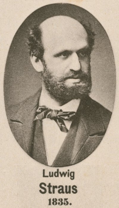Ludwig Straus (gravür) by English School