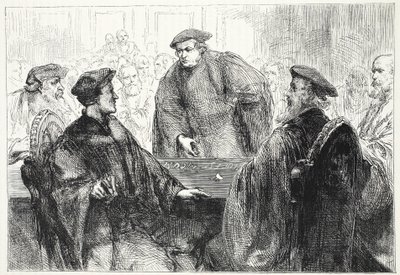 Luther ve Zwingle Marburg