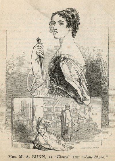 MA Bunn, Jane Shore karakterinde by English School