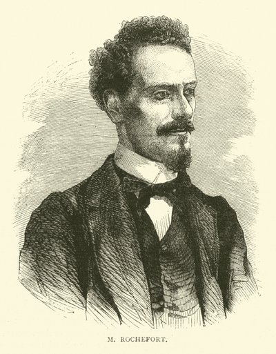 M Rochefort, Ocak 1871 by English School
