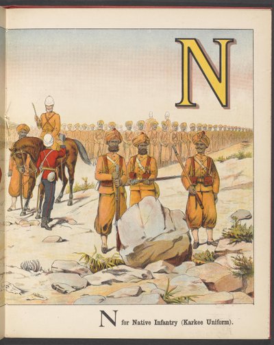 'M Deniz Hafif Piyade için N Yerli Piyade için (Haki Üniforma)' by English School