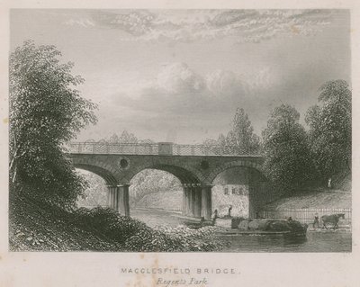 Macclesfield Köprüsü, Regents Park, Londra by English School