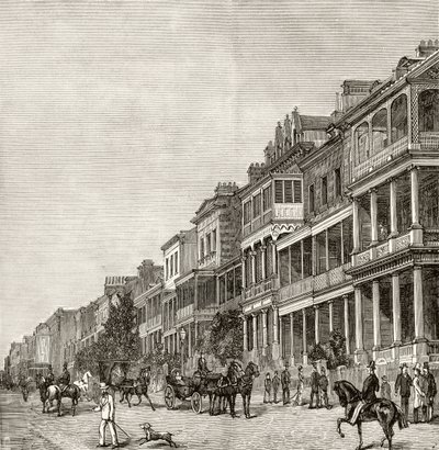 Macquarie Street, Sidney, 1880 dolayları, Howard Willoughby