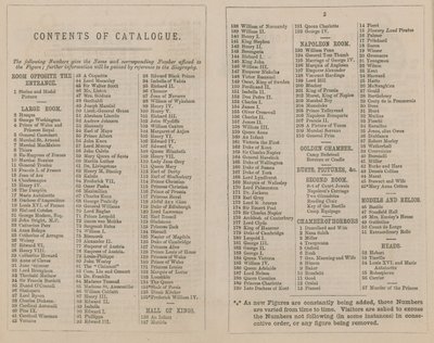 1875 Madame Tussaud & Sons Sergi Kataloğu by English School