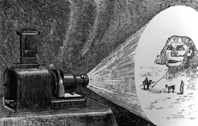 Magic Lantern, Antik Mısır