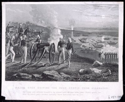 Binbaşı Eyre, Oude Rebels