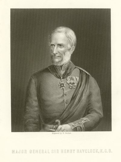 Tümgeneral Sir Henry Havelock by English School