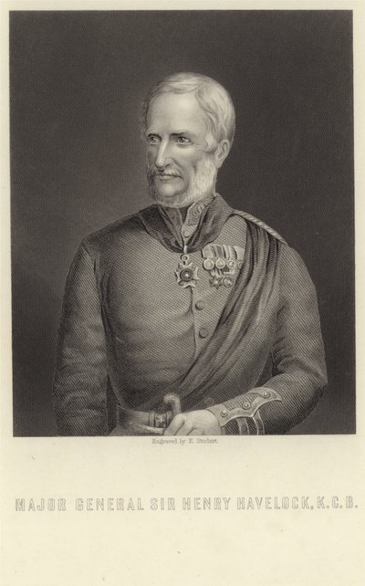 Tümgeneral Sir Henry Havelock by English School