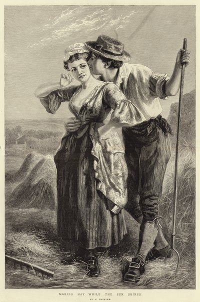 Güneş Parlarken Saman Yapmak by English School