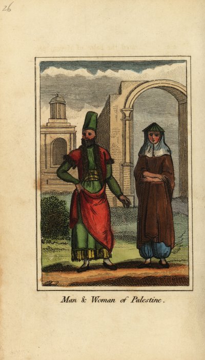 Erkek ve kadın Filistin by English School