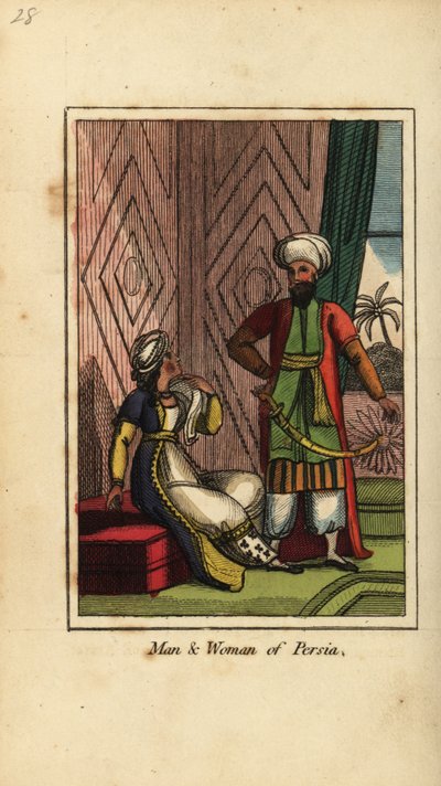 Pers erkek ve kadın by English School