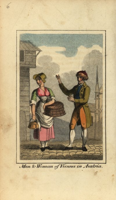 Erkek ve kadın Viyana, Avusturya by English School