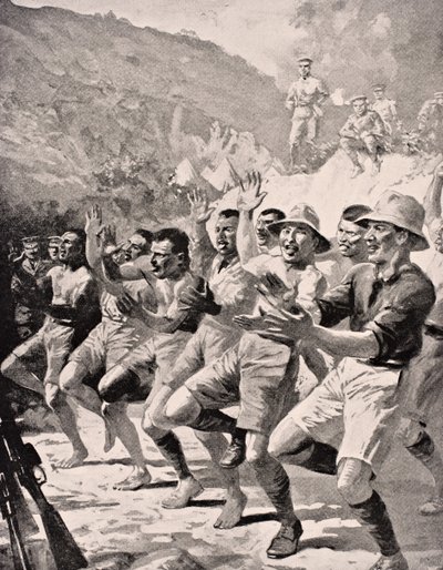 Maori askerleri, Gelibolu Yarımadası Türkiye 1915