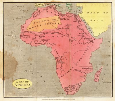 Afrika Haritası by English School