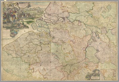 Belçika Haritası by English School