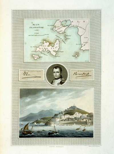 Elba Haritası ve Porto Ferraio