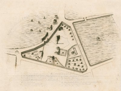 St Giles bucak Haritası Fields, Londra by English School