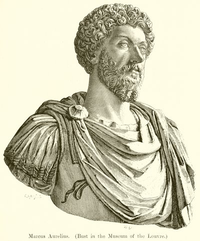 Marcus Aurelius. (Louvre Müzesi