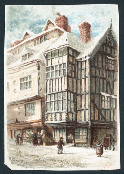 Mardol Başkanı, Shrewsbury, Noel Kartı by English School