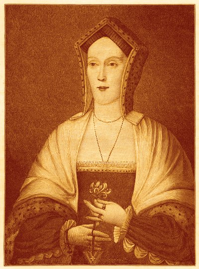 Margaret Pole, Salisbury Kontesi, John Richard Green'in 'İngiliz Halkının Kısa Tarihi (Cilt II)' için illüstrasyon by English School