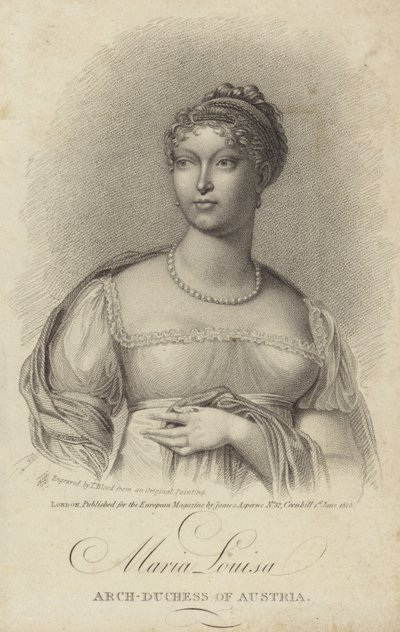 Maria-Louisa, Avusturya arşidüşesi by English School