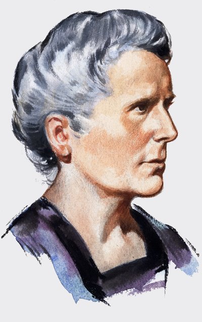 Marie Curie by English School