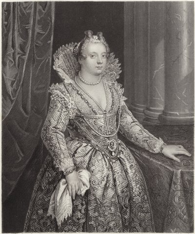 Marie de Medici by English School