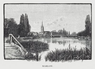 Marlow (gravür) by English School