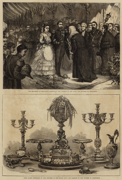 Maria Alexandrovna ve Edinburgh Dükü