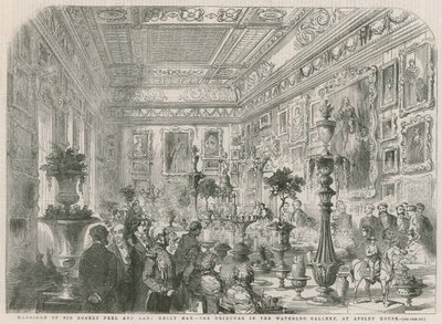 Sir Robert Peel ve Leydi Emily Hay'ın Evliliği by English School