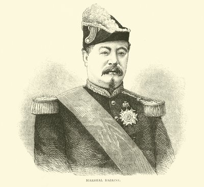 Mareşal Bazaine, Eylül 1870 by English School