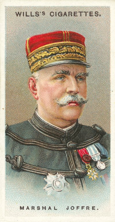 Mareşal Joffre (kromolitho) by English School