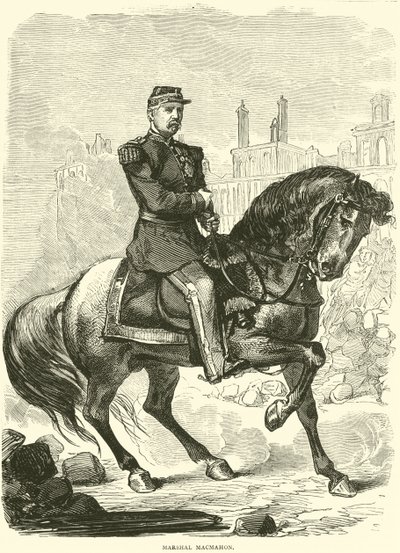 Mareşal Macmahon, Mart 1871 by English School