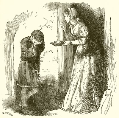 Martin Luther ve Ursula Cotta by English School