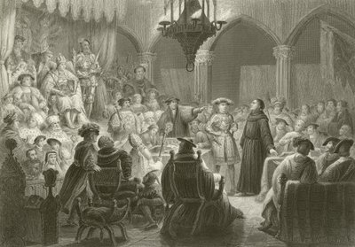 Martin Luther, Solucan Diyetinde by English School