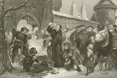 Martin Luther, Papa