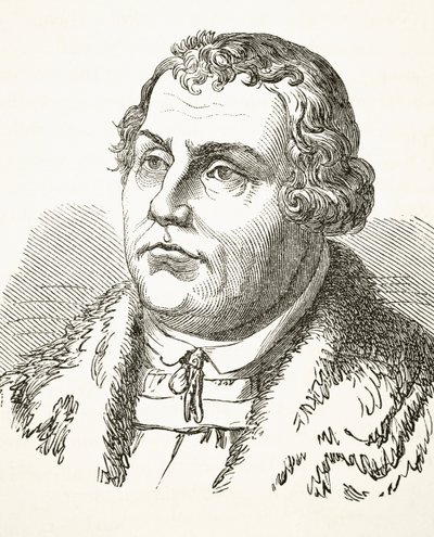 Martin Luther, William Hickman Smith Aubrey (1858-1916) tarafından yayınlanan 