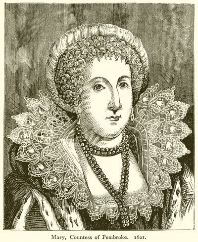 Mary, Pembroke Kontesi. 1621 by English School