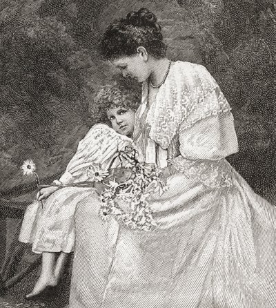 Mary Drew, kızlık soyadı Gladstone by English School