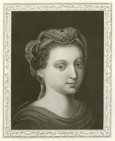 Mary Stuart, İskoçya Kraliçesi by English School